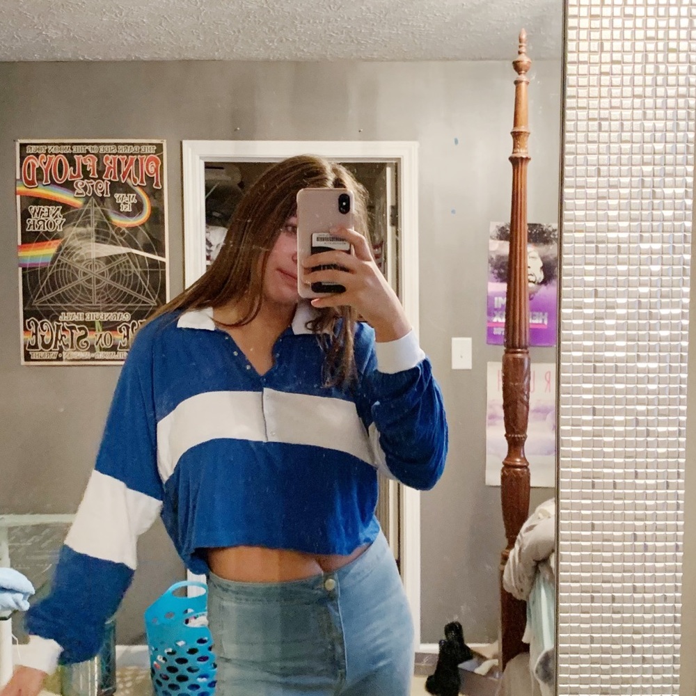 Urban Outfitters long sleeve crop top